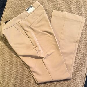 NWT Express Tailored Tan Dress Trousers